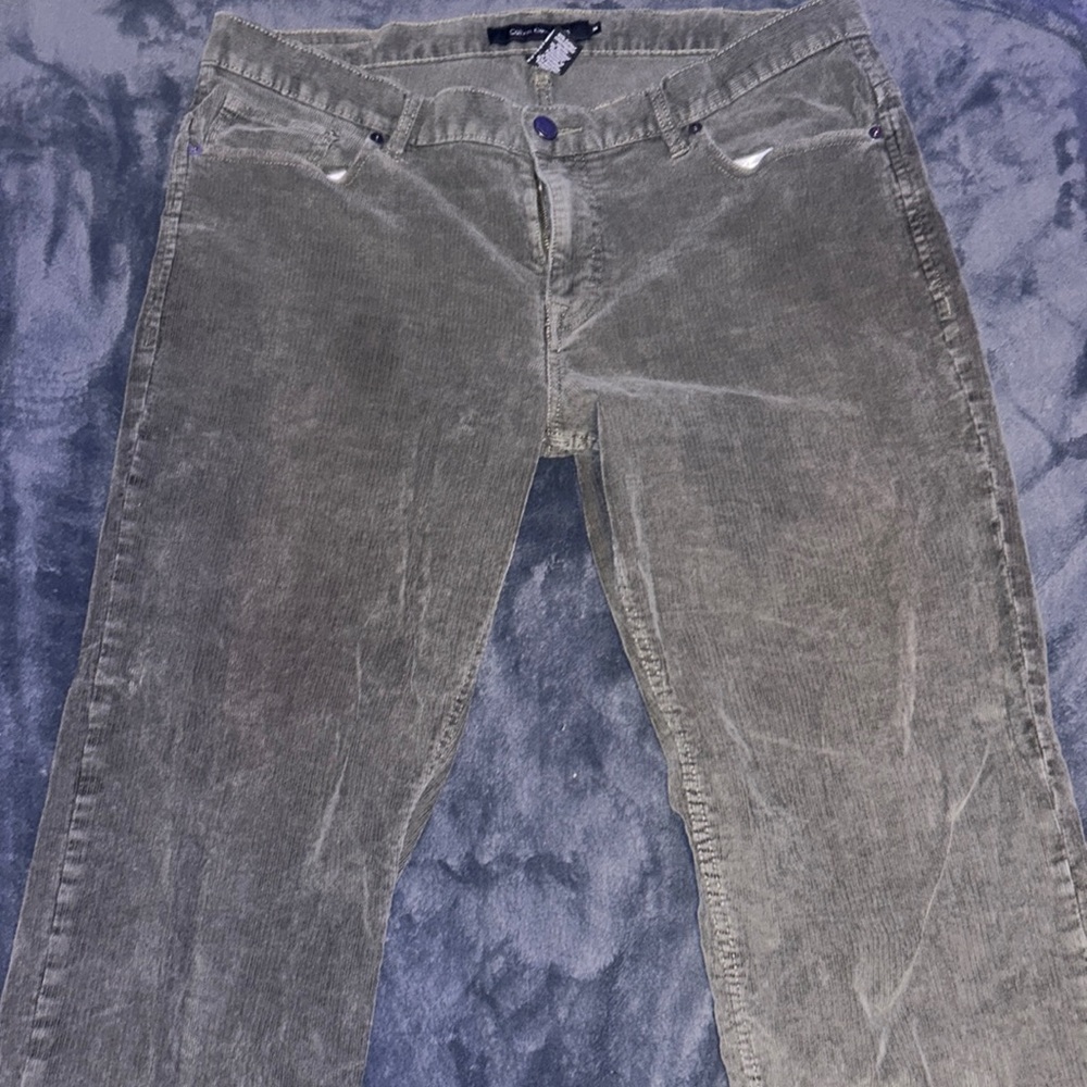 CALVIN KLEIN JEANS MENS OVERSIZED CORDUROY JEANS